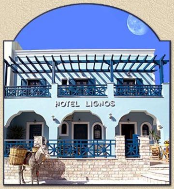 Lignos Hotel Fíra Kültér fotó